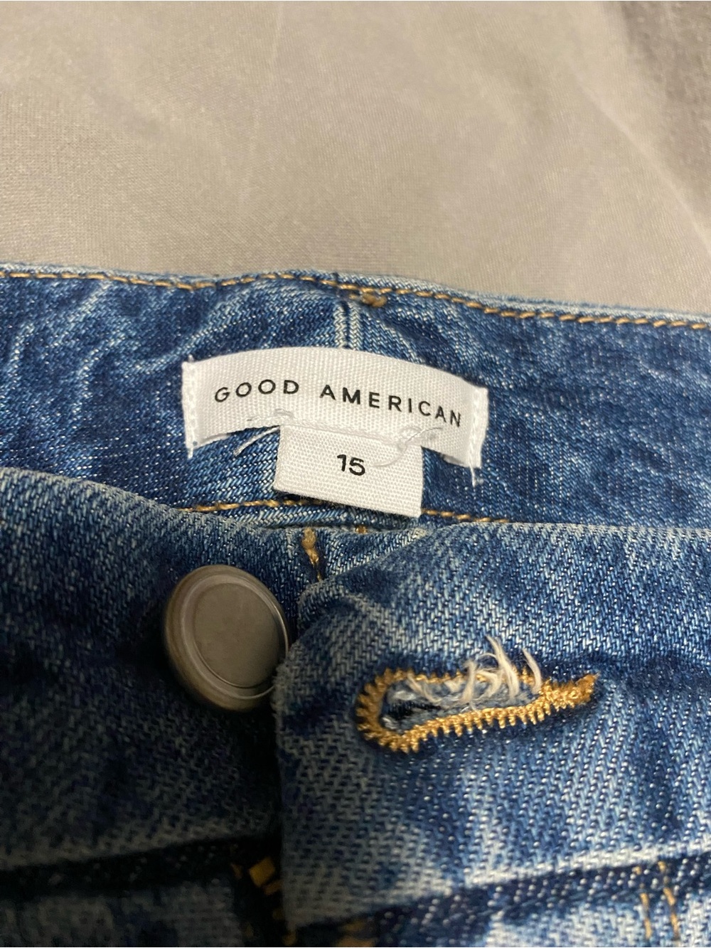 Good American Classic Blue Denim Jeans